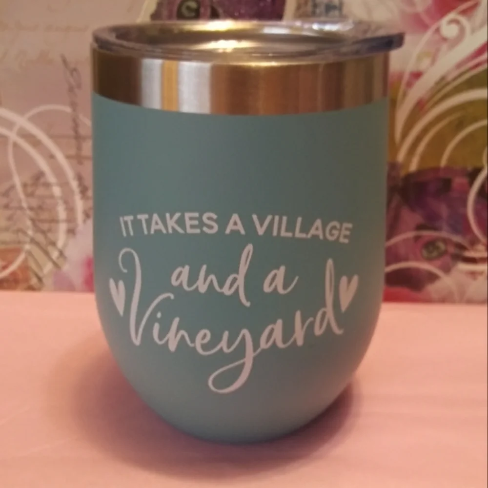 Insulated Wine Travel Cup-NWOT